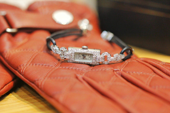 Tiffany & Co lady's diamond cocktail watch