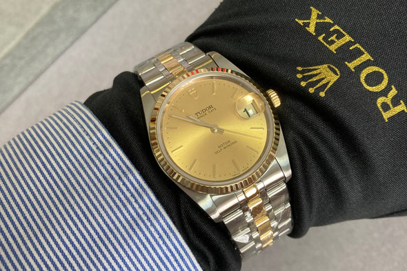 Tudor Prince Day 74033 Champagne Dial Watch