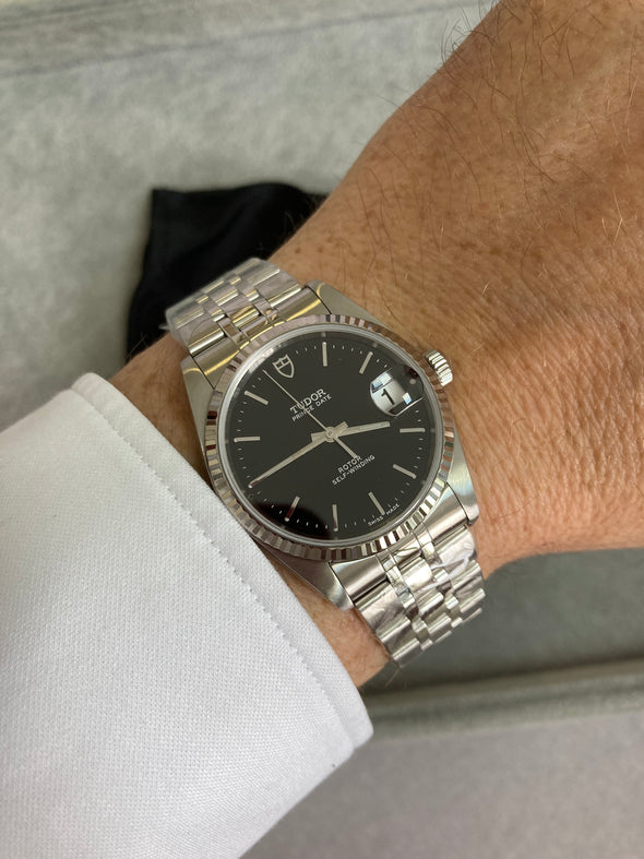 Tudor Prince Day 74034 Black Dial Watch