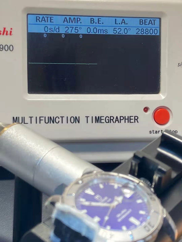 Tudor Hydronaut 89190P blue dial watch