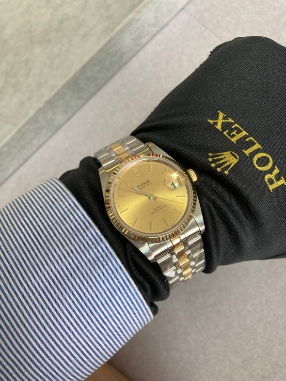 Tudor Prince Day 74033 Champagne Dial Watch