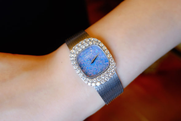 Lady's diamond cocktail watch