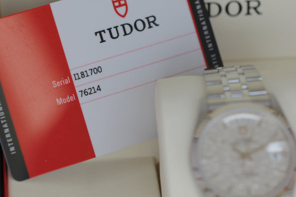 Tudor Prince Date-Day 76214 Automatic Linen dial watch