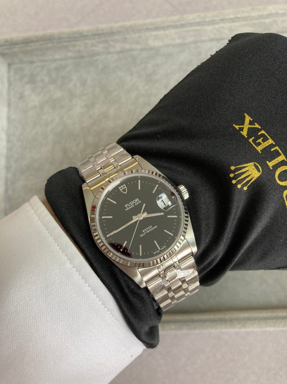 Tudor Prince Day 74034 Black Dial Watch
