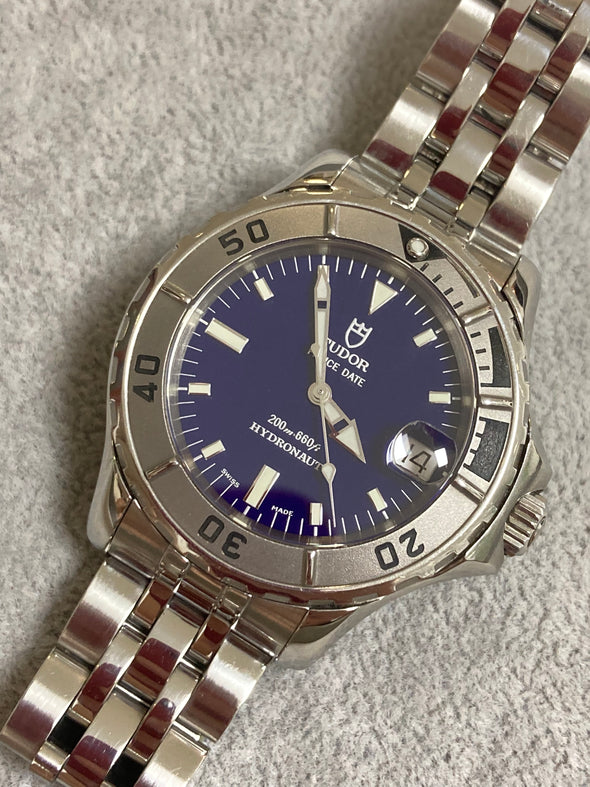Tudor Tiger Hydronaut 89190P watch full set watch with box and paper