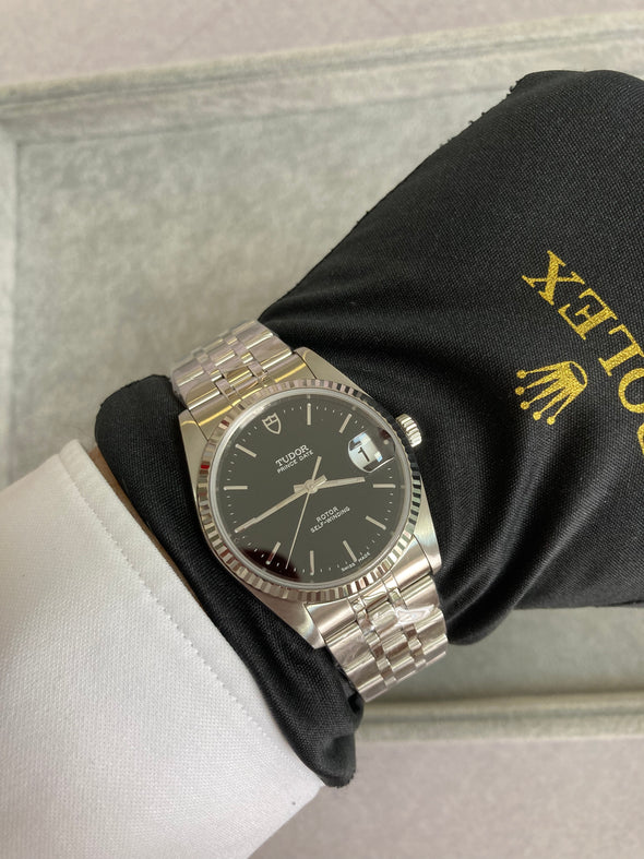 Tudor Prince Day 74034 Black Dial Watch