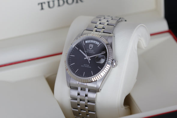 Tudor Prince Date-Day 76214 Automatic Stainless steel Men's Watch