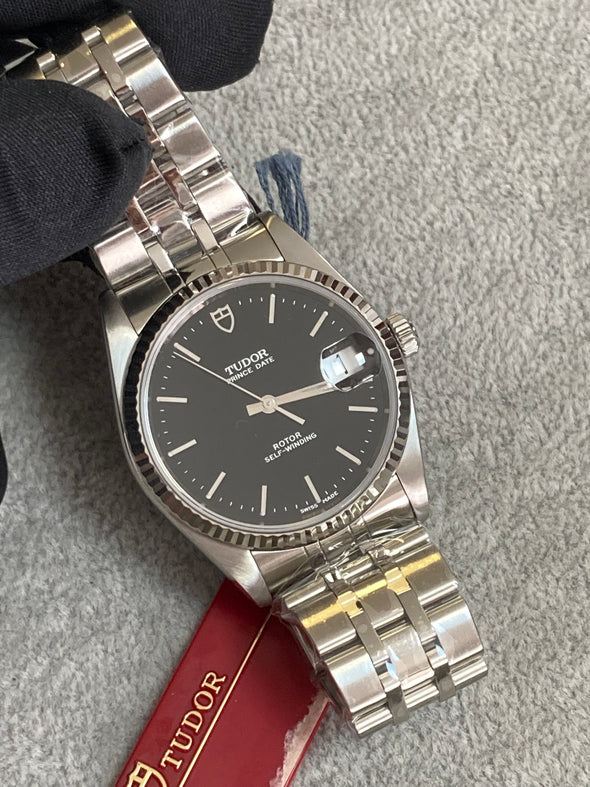 Tudor Prince Day 74034 Black Dial Watch