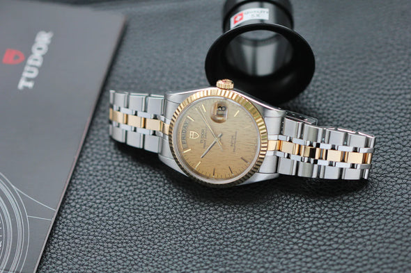 Tudor Prince Date-Day 76213 Automatic Linen Dial watch