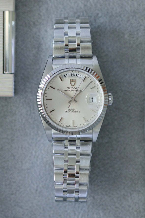 Tudor Prince Date-Day 76214 sunburst dial watch full-set 2021