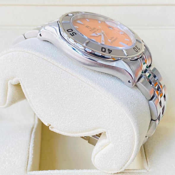 Tudor Hydronaut 89190P Orange dial watch