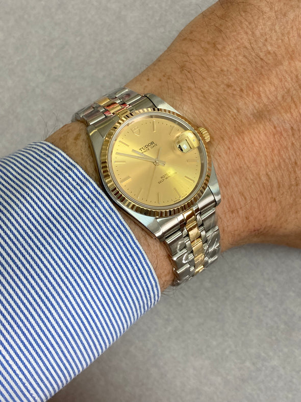 Tudor Prince Day 74033 Champagne Dial Watch