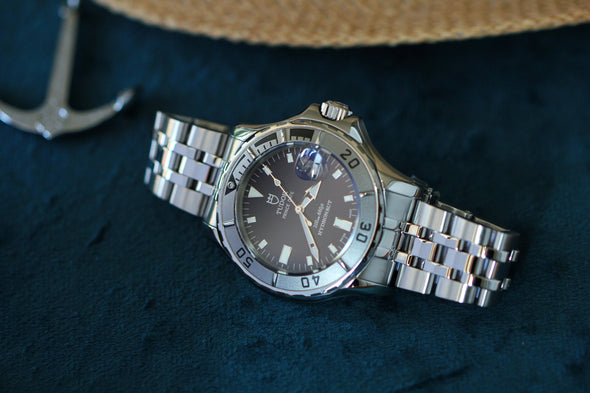 Tudor Hydronaut 89190P blue dial watch full-set 2007
