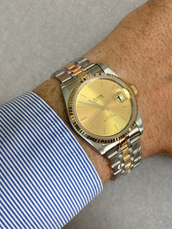 Tudor Prince Day 74033 Champagne Dial Watch