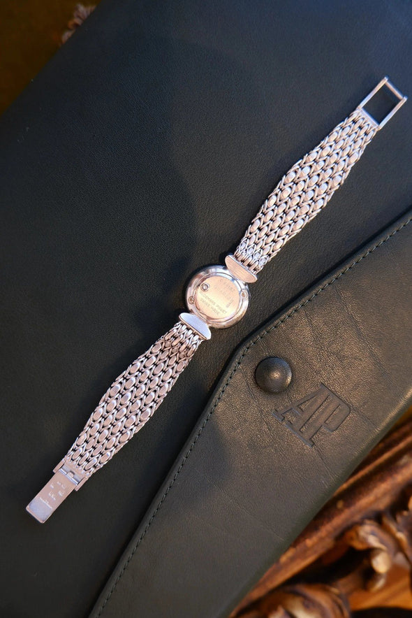 Audemars Piguet 1980s 18 Karat White Gold Classic Cocktail watch