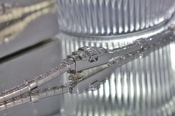 Audemars Piguet Platium and diamonds ladies surprise watch