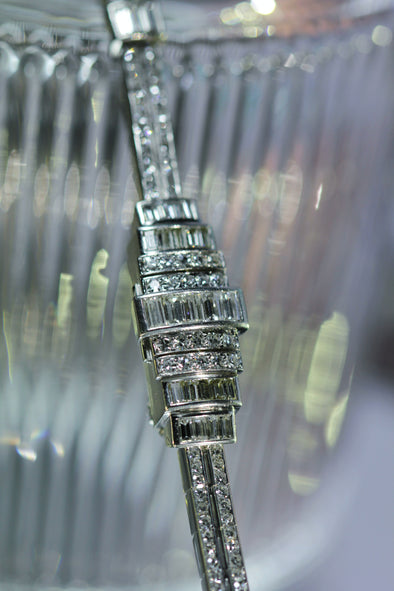 Audemars Piguet Platium and diamonds ladies surprise watch