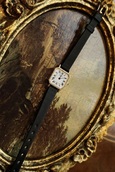 Chopard 18 Karat Gold diamond watch