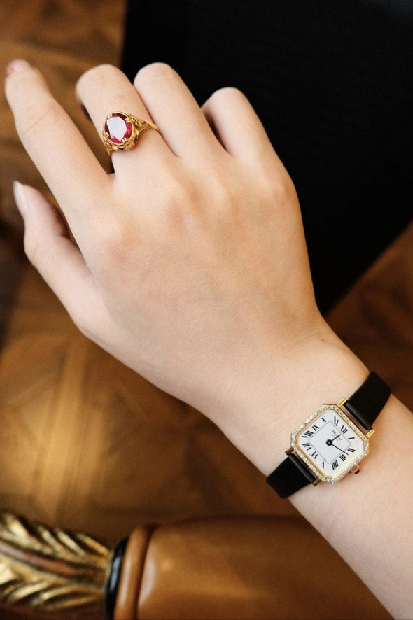 Chopard 18 Karat Gold diamond watch