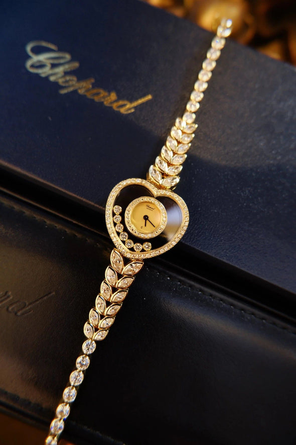 Chopard pearl and diamond watch cocktail watch