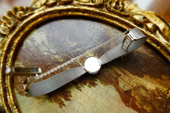 Ebel 14 Karat white gold diamond ladies watch