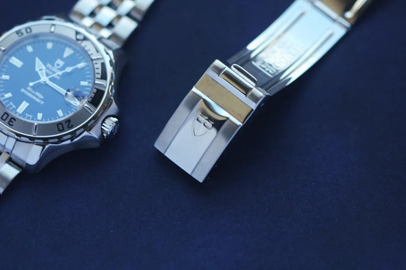 Tudor Hydronaut 89190P blue dial watch