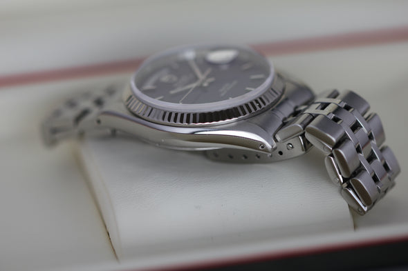 Tudor Prince Day-Date 76214 rare blue dial Watch