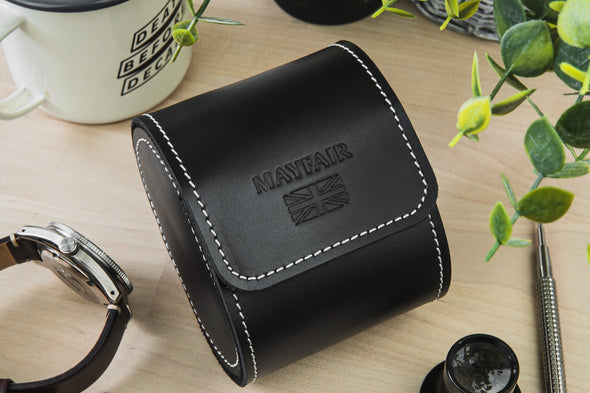 Mayfair Black watch travelling roll