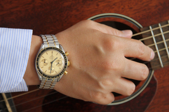 Omega Speedmaster Gold Dial Bi-Metal 3310.20.00. 1992