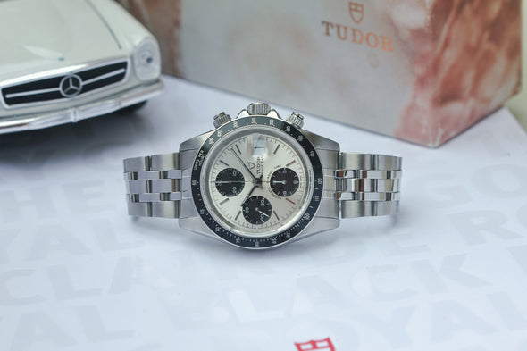 Tudor Prince Date Chronograph 79260 Daytona Panda Dial