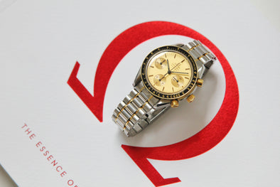 Omega Speedmaster Gold Dial Bi-Metal 3310.20.00. 1992