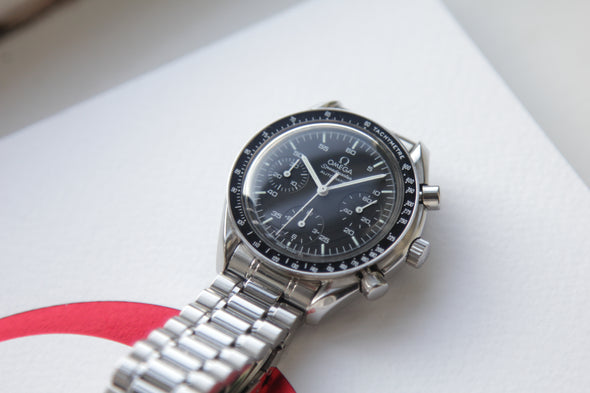 Omega Speedmaster Black dial watch