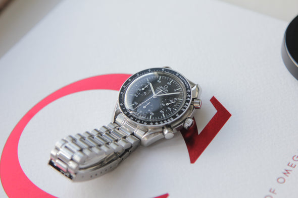 Omega Speedmaster Black dial watch