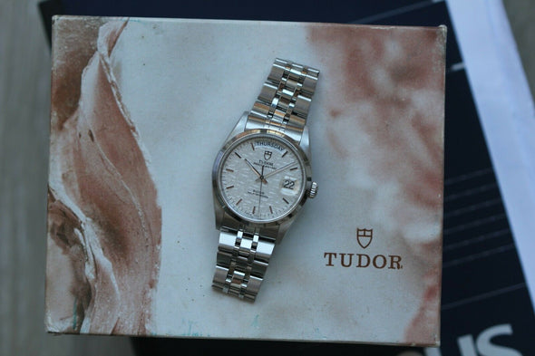 Tudor Prince Date-Day 76200 Automatic Stainless steel Men's Watch Box & Paper