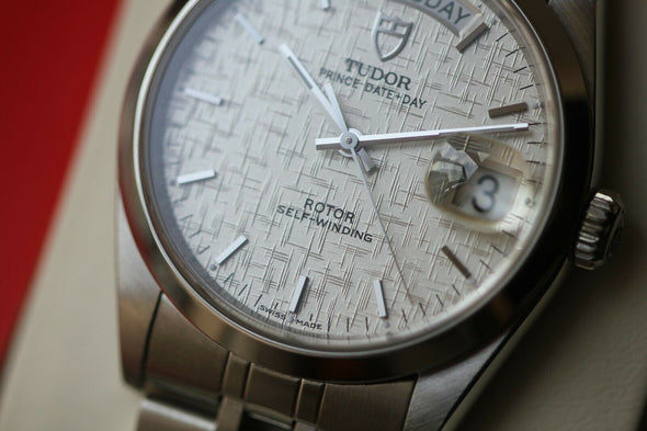 Tudor Prince Date-Day 76200 Automatic Stainless steel Men's Watch Box & Paper