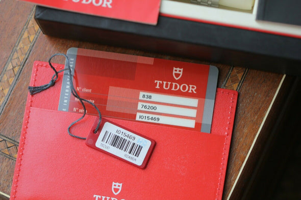 Tudor Prince Date-Day 76200 Automatic Stainless steel Men's Watch Box & Paper