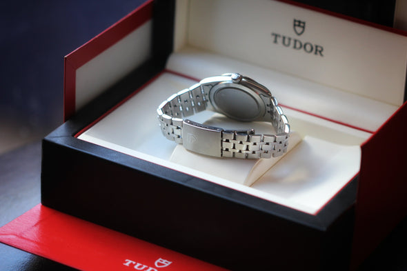 Tudor Prince Date-Day 76200 Automatic Stainless steel Men's Watch Box & Paper