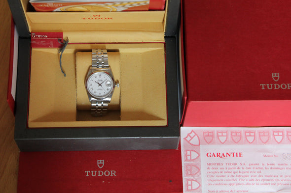 Tudor Prince Date Automatic Roman Numerals Men's Watch 74000-0006 full set