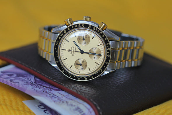 Omega Speedmaster Gold Dial Bi-Metal 3310.20.00. 1992