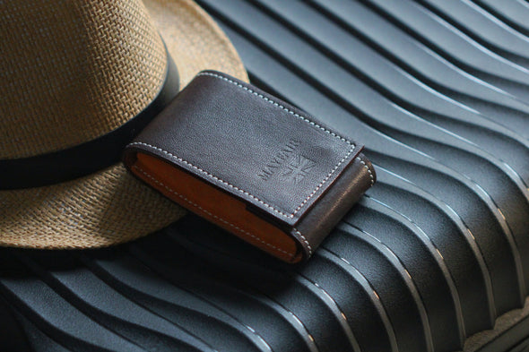 Mayfair Dark brown travelling roll