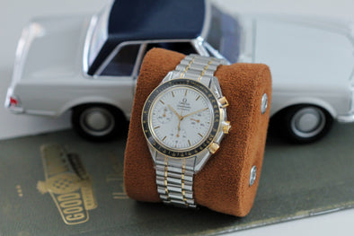 Omega Speedmaster White Dial Bi-Metal watch