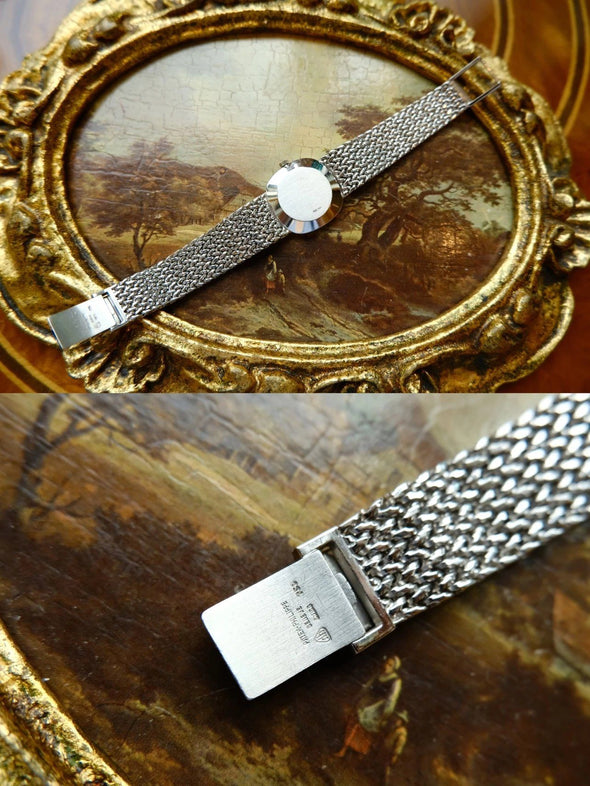 Patek Philippe Blue dial Golden Ellipse cocktail watch
