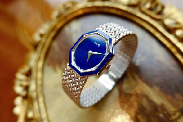 Piaget rare lapis lazuli Octagon cocktail watch