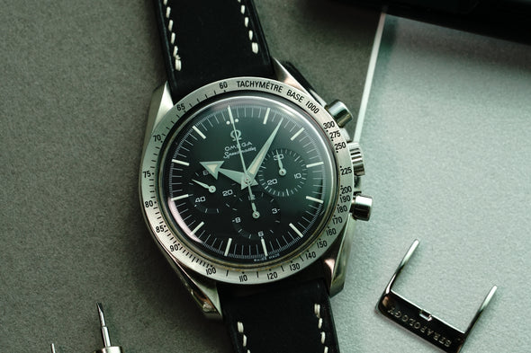 Strapology Black Leather Strap