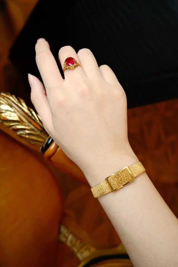Tiffany & Co 18Karat Gold Rare lady's cocktail watch