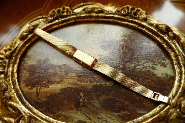 Tiffany & Co 18Karat Gold Rare lady's cocktail watch