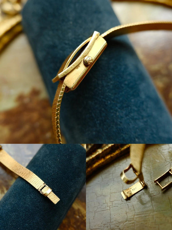 Tiffany & Co 18Karat Gold Rare lady's cocktail watch