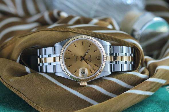 Tudor Prince Day 74033 Champagne Dial Watch