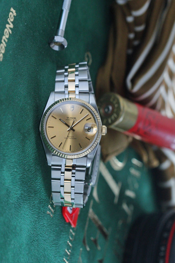 Tudor Prince Day 74033 Champagne Dial Watch