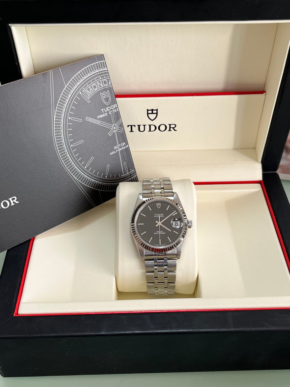 Tudor Prince Day 74034 Black Dial Watch only
